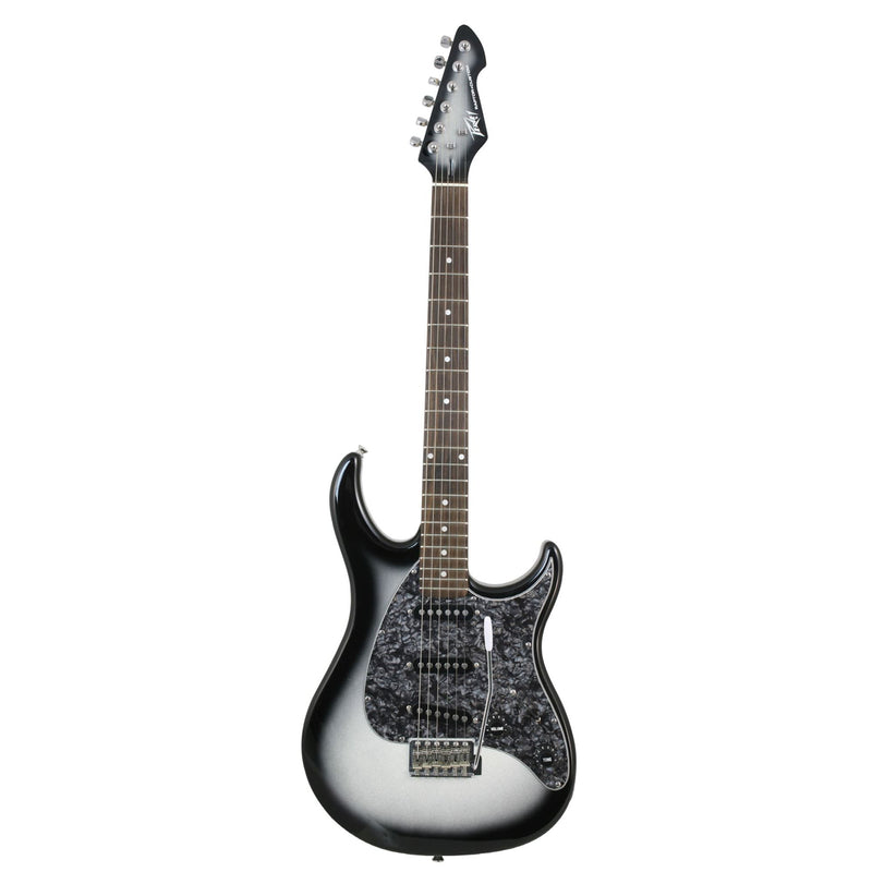 Guitare électrique personnalisée Peavey Raptor® avec micros à simple bobinage et trémolo - Silverburst