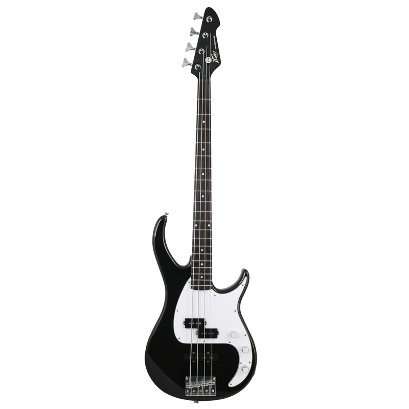 Peavey Milestone®4 Electric Bass Guitar with PJ Pickups - Black