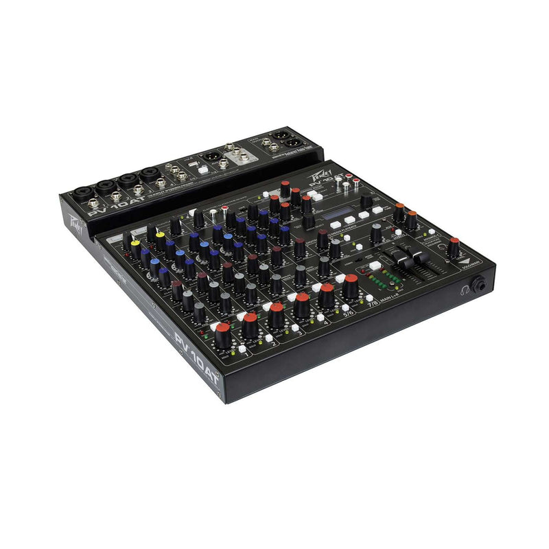 Peavey PV®10AT Compact 10 Channel Mixer with Bluetooth and Antares® Auto-Tune