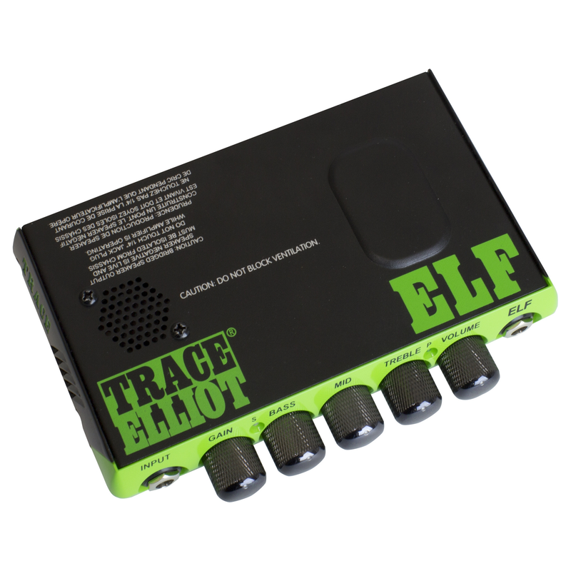 Tête d'amplificateur de basse ultra compacte Trace Elliot® ELF 200 W