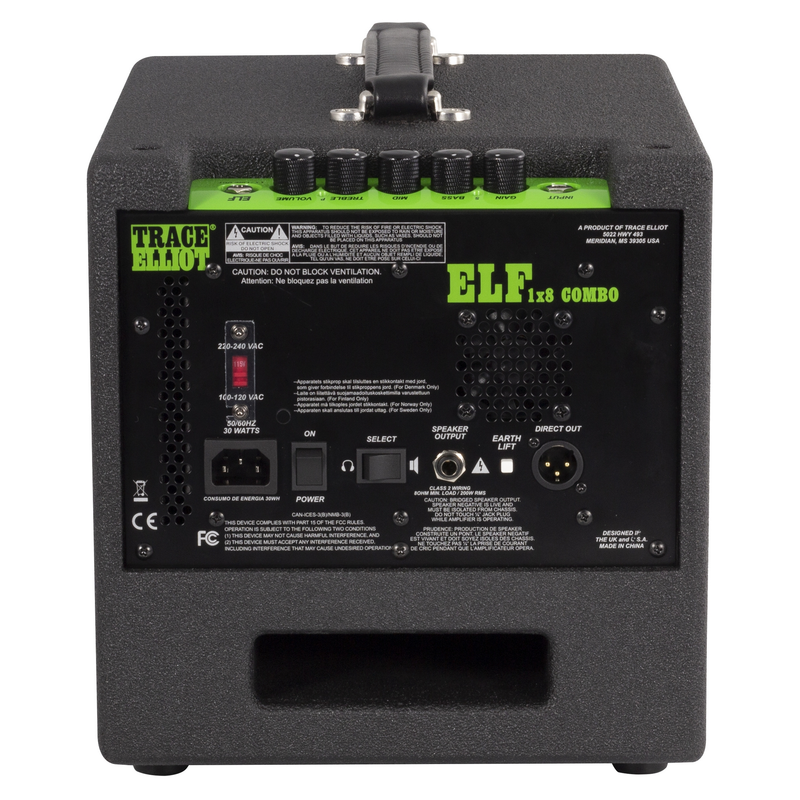Amplificateur de basse combiné Trace Elliot® ELF 1x8