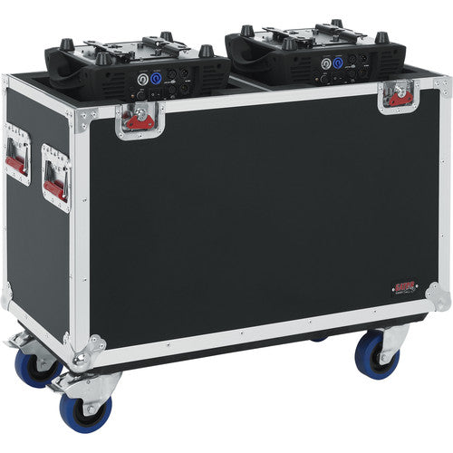 Gator G-TOUR MH250 G-Tour Flight Case pour deux phares mobiles de style 250