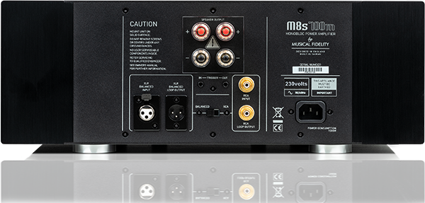 Musical Fidelity M8-700M Power Amplifier - Black