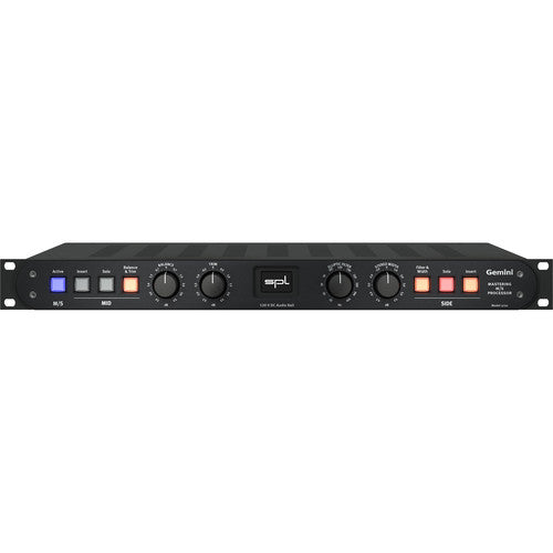 Processeur SPL GEMINI M/S pour applications de mastering - All Black