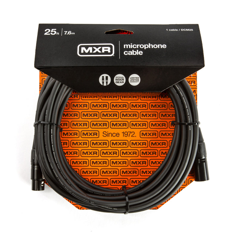 MXR DCM25 Microphone Cable - 25ft