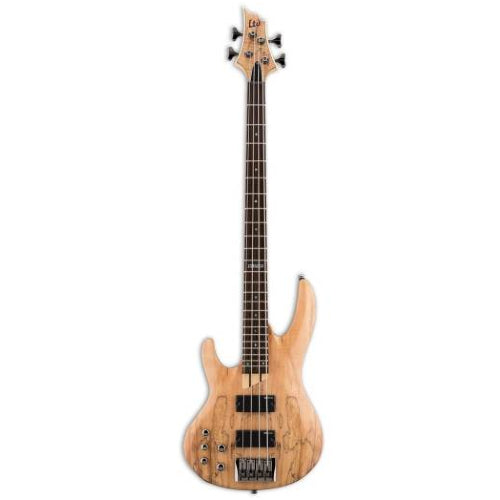 ESP LTD B-204SM - Left-Handed Electric Bass with ESP Designed Pickups and Active EQ - Natural Satin