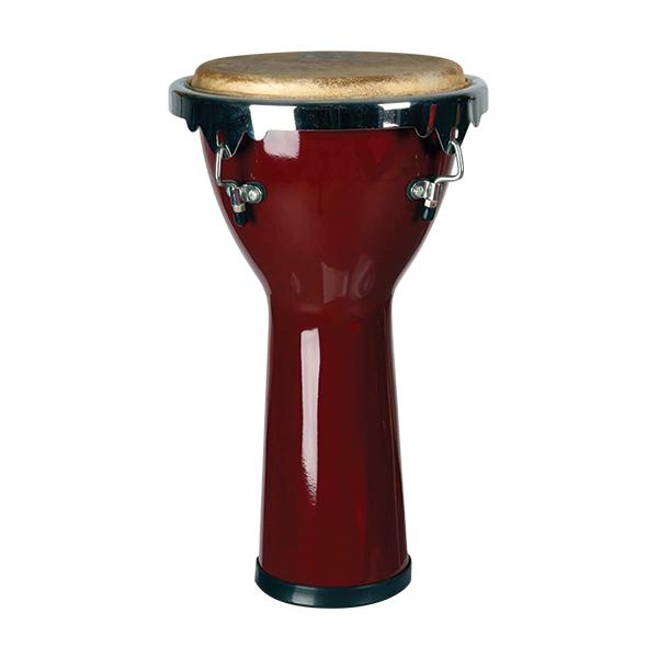 Mano Percussion MP1511F-WRD Fibre de Verre Comfort Rim Djembé 11" - Vin Rouge