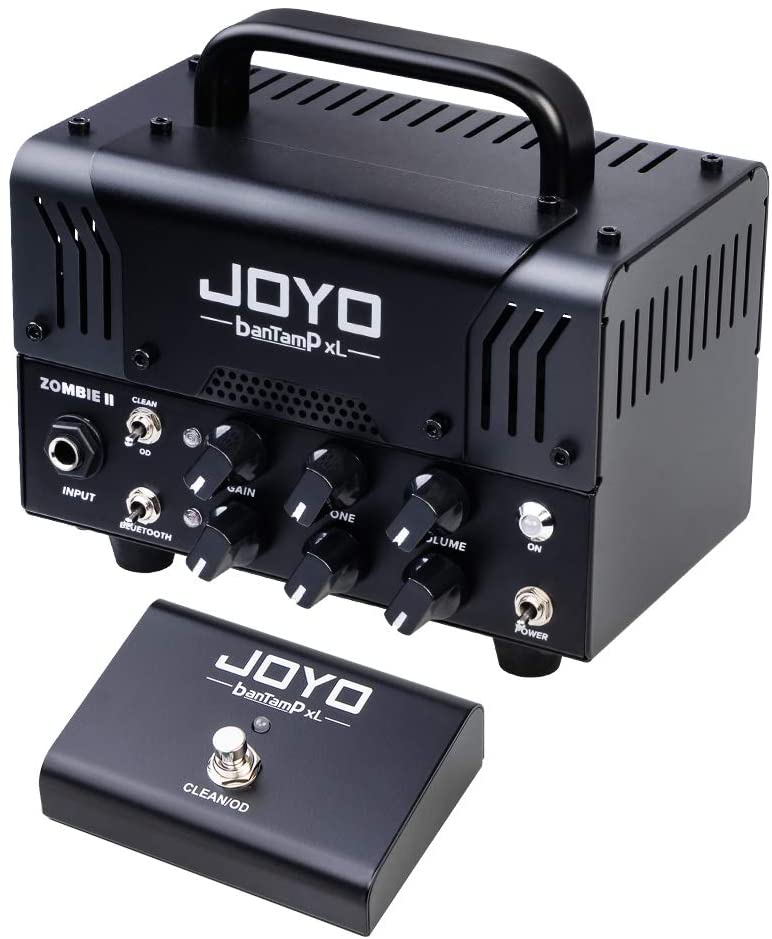 Joyo ZOMBIE-II (DUAL RECTIFIER) BanTamp XL Series Mini tête d'ampli 20 watts 2 canaux amplificateur de guitare à tube hybride avec Bluetooth