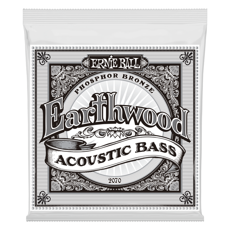 Ernie Ball 2070EB Earthwood 80/20 Cordes de basse acoustique Bronze 45-95