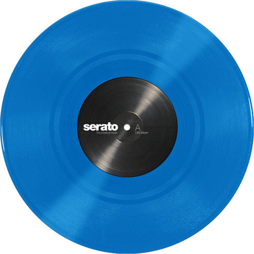 Serato Vinyl Performance Series Paire - Pressage de vinyle de contrôle bleu 10"