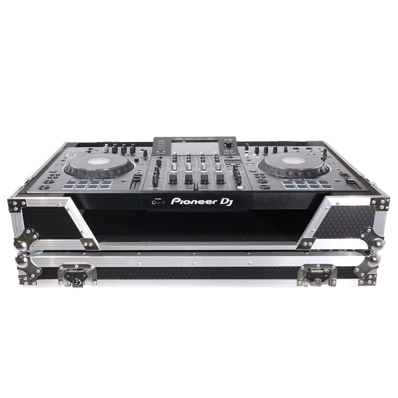 ProX XS-XDJXZ W Flight Case pour système DJ autonome Pioneer XDJ-XZ avec roulettes (argent)