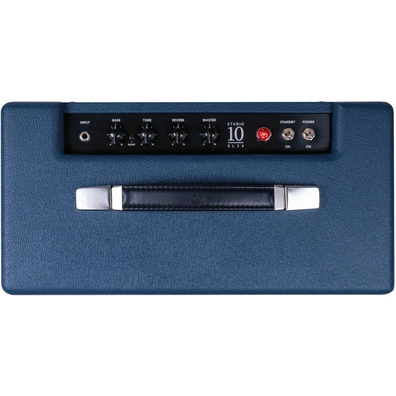 Blackstar STUDIO10EL34 Amplificateur combo pour guitare électrique à tube classe A 10 W 1 x 12" avec EL34 - Édition limitée Bleu royal