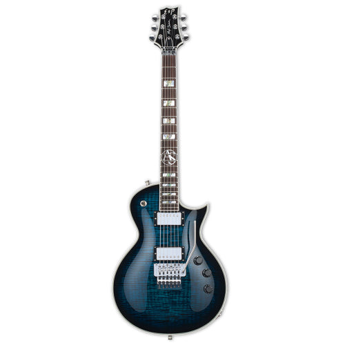 ESP ALEX SKOLNICK Electric Guitar (Black Aqua Sunburst)