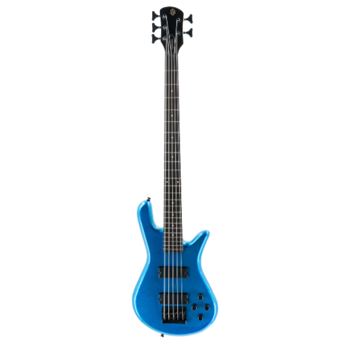 Spector PERF5MBL Performer Series Performer 5 - 5 String Electric Bass with Dual Humbuckers - Metallic Blue