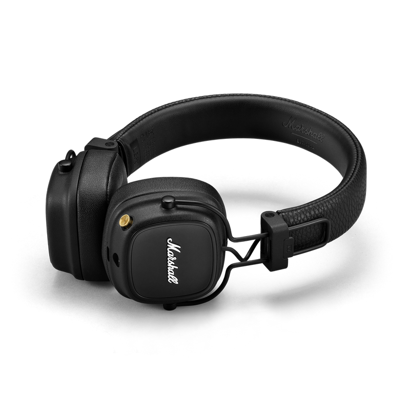 Marshall MAJOR IV Bluetooth Headphones - Black