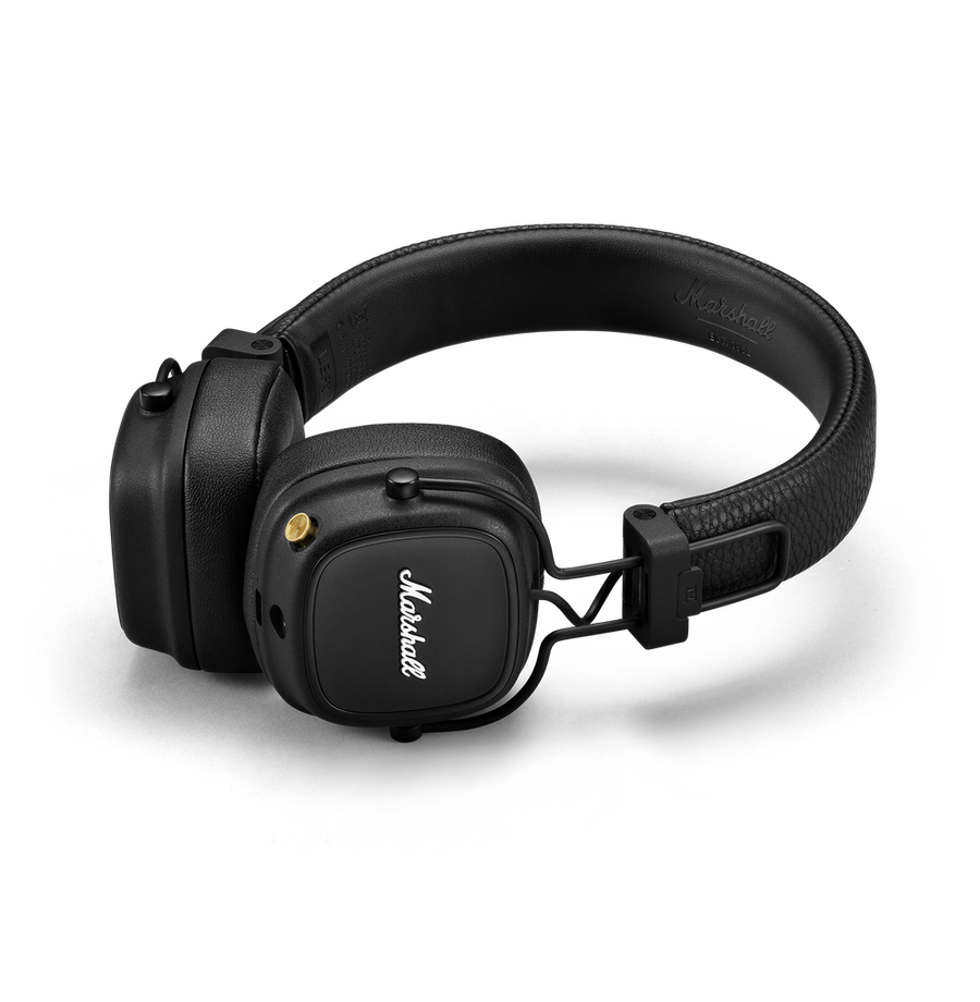 Marshall MAJOR IV Bluetooth Headphones - Black