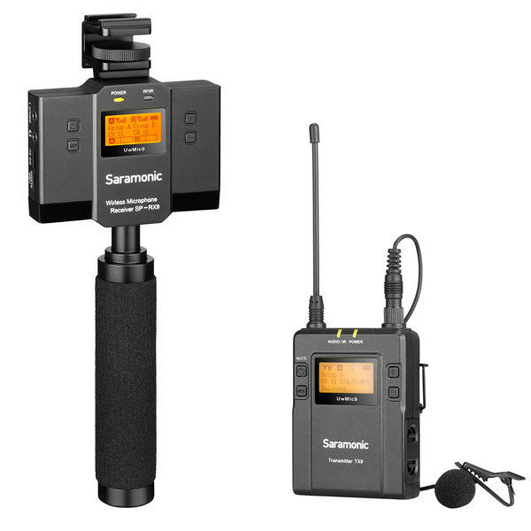 Saramonic UWMIC9KIT12 Système de microphone mélangeur audio sans fil UHF