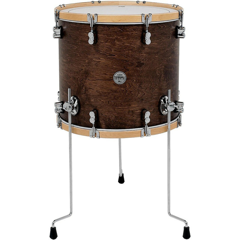 PDP PDCC1414FTWN Concept Maple Classic Floor Tom (Walnut Stain) - 14" x 14"