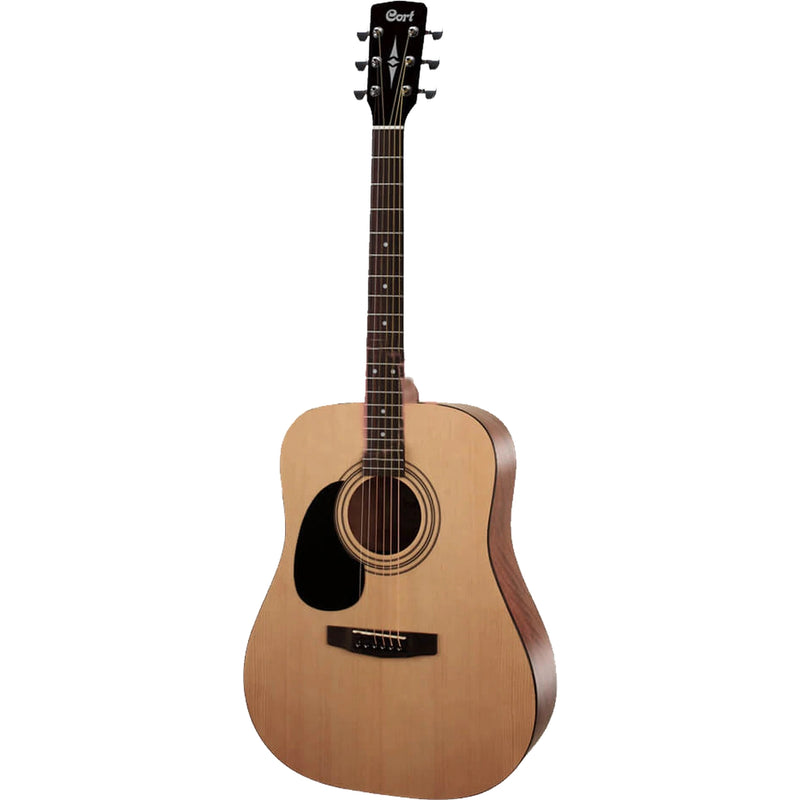 Cort AD810-LH-OP Left-Handed Dreadnought Body Acoustic Guitar - Natural