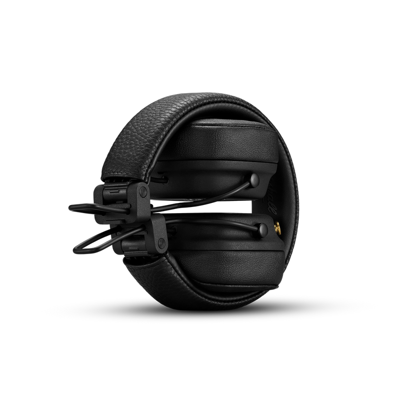 Marshall Major IV On-Ear Bluetooth Headphone, Black & Emberton II Portable  Bluetooth Speaker - Black & Brass
