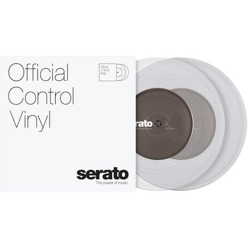 Serato Vinyl Performance Series Pair - Clear 7" Control Vinyl Pressing