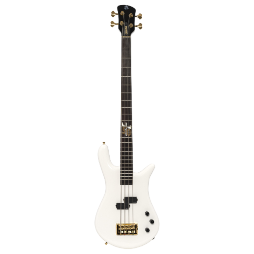 Spector EURO4LXIAN50WH 50th Anniversary Euro 4 Ian Hill Signature Bass Guitar - Solid White