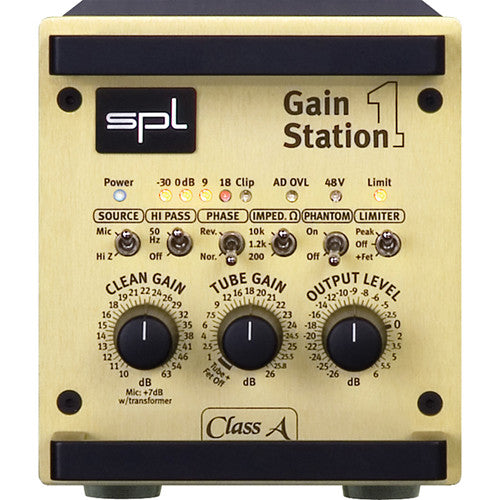 SPL GAINSTATION 1 Single-Channel Mic & Instrument PreAmp with A/D Converter