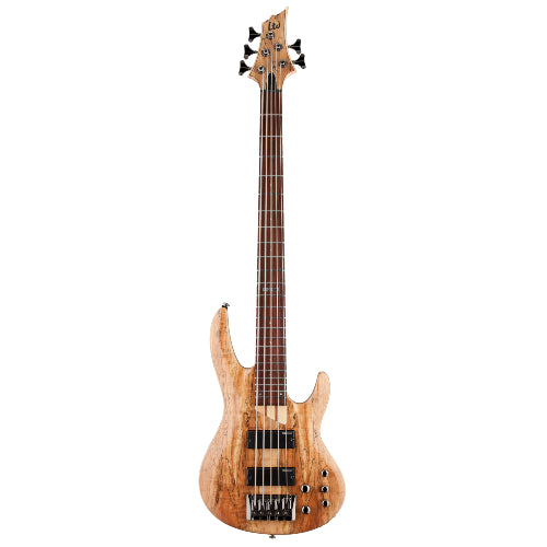 ESP LTD B-205SM - Basse électrique 5 cordes avec micros conçus ESP et égaliseur actif - Satin naturel