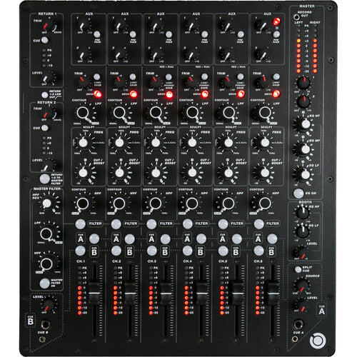 PLAYdifférently MODEL-1 Table de mixage DJ analogique 6 canaux haut de gamme