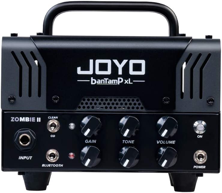 Joyo ZOMBIE-II (DUAL RECTIFIER) BanTamp XL Series Mini tête d'ampli 20 watts 2 canaux amplificateur de guitare à tube hybride avec Bluetooth