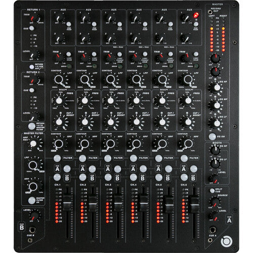 PLAYdifferently MODEL-1 Premium 6-Channel Analog DJ Mixer