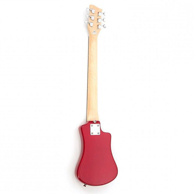 Hofner SHORTY DELUXE Guitare Electrique 2 Humbucker Livré avec Gig Bag - Rouge