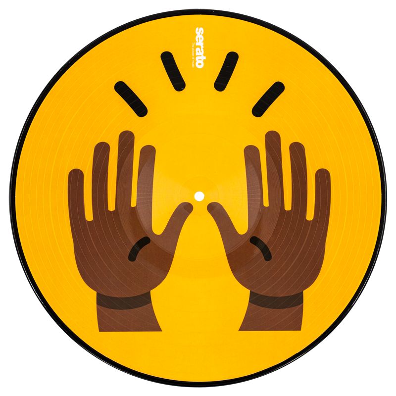 Serato Control Vinyl Emoji Series - Mains (Paire) 