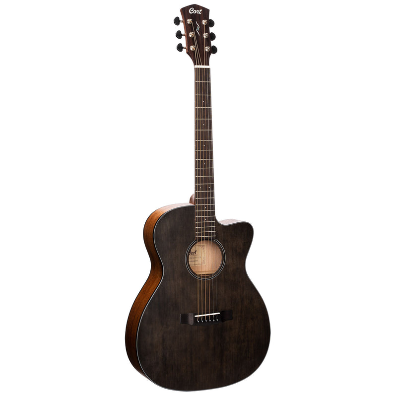 Cort CORE Series Acoustic Guitar (Spruce Transparent Black)