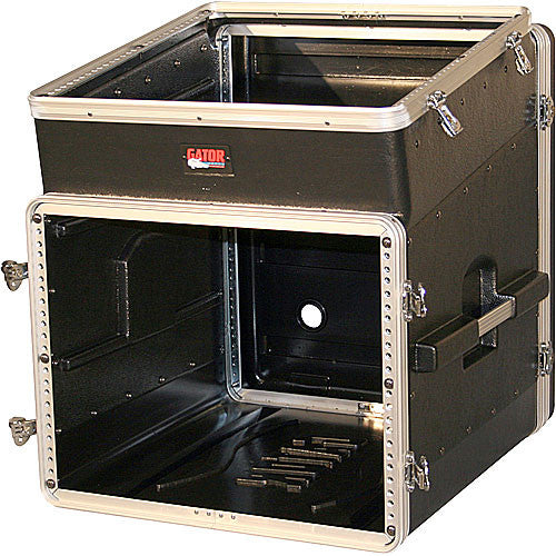 Gator GRC-10X8 Slant Top Console Rack Case - 10U Top 8U Bottom