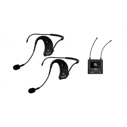 Galaxy Audio EVO-PEEP1 Water Resistant Wireless Headset Mics & Receiver