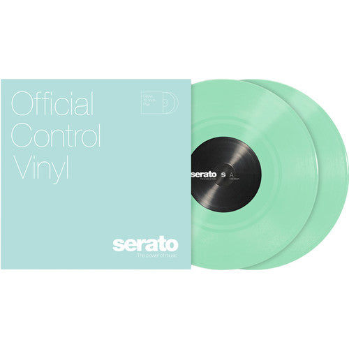 Serato Vinyl Performance Series Paire - Pressage de vinyle de contrôle brillant dans le noir 7"