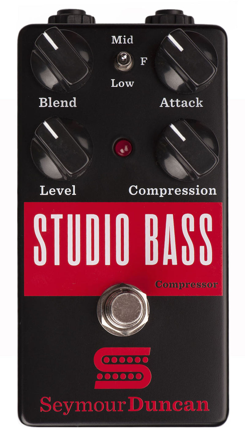 Seymour Duncan STUDIO BASS Compresseur - Pédale d'effets pour guitare basse
