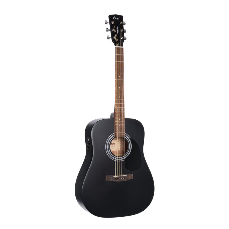 Cort STANDARD Series Acoustic Guitar (Black Satin)