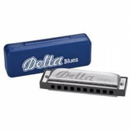 Delta Blues HD10G Harmonica in Key of G w/ Case