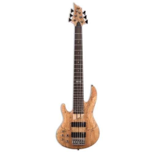 ESP LTD B-206 - Left-Handed 6-String Electric Bass with ESP Pickups - Natural Satin
