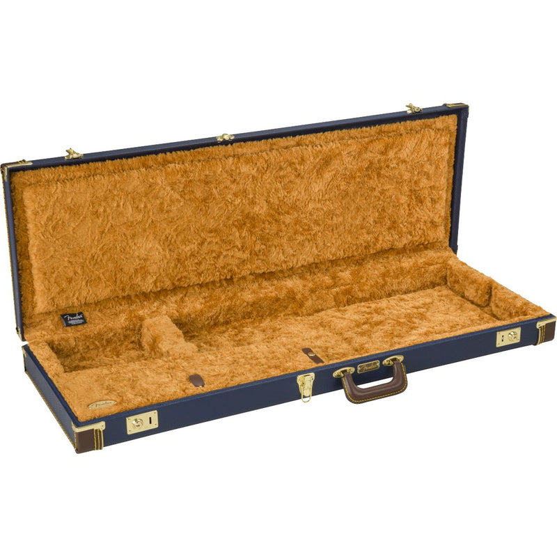 Fender Classic Series Wood Case for Strat/Tele - Navy Blue