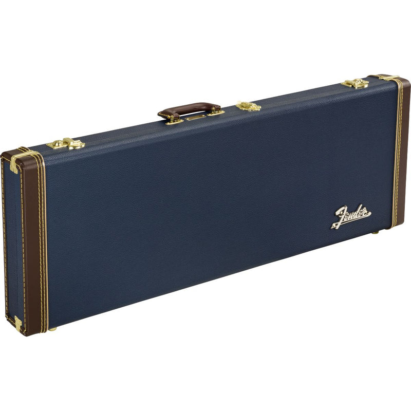 Fender Classic Series Étui en bois pour Strat/Tele - Bleu marine