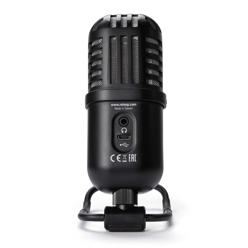Reloop SPODCASTER GO Microphone de podcast USB professionnel