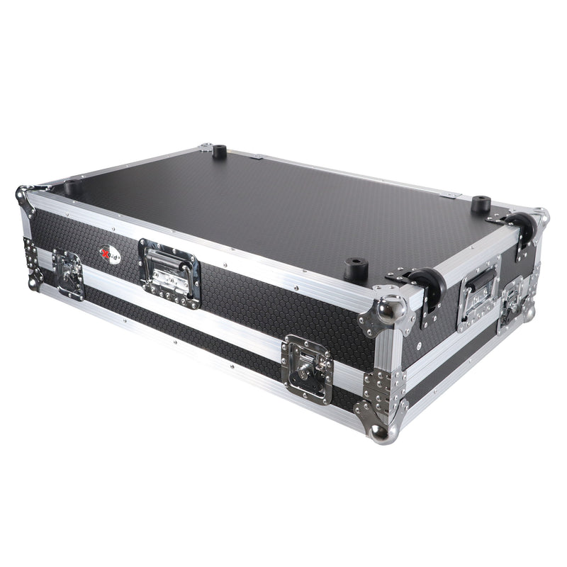 ProX XS-XDJXZW Flight Case for Pioneer XDJ-XZ Standalone DJ System w/ Wheels (Silver)