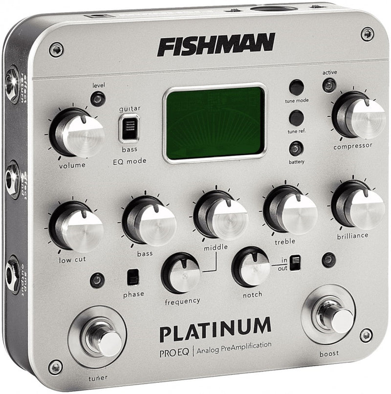 Fishman PLATINUM PRO Preamp/EQ/DI Pedal