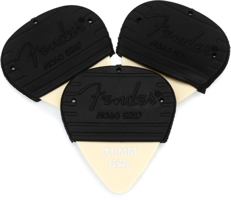 Fender MOJO GRIP Delrin Médiators pour guitare .71 mm 3pk