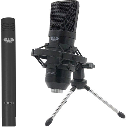 Collection de micros CAD GXL1800SP avec microphones à condensateur à large et petite membrane 