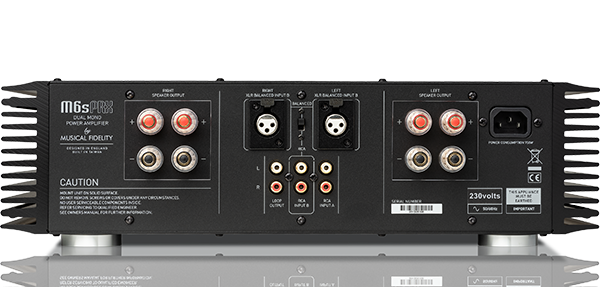 Musical Fidelity M6S PRX Power Amplifier - Black
