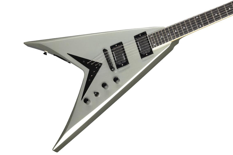Kramer Dave Mustaine Vanguard Guitare électrique (argent métallisé)